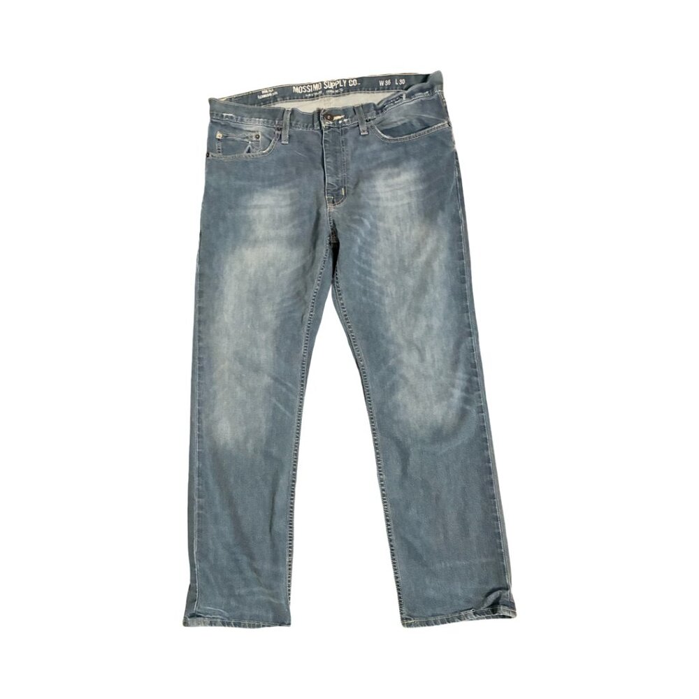 36x30*Mossimo*Slim Straight Blue Denim Jeans